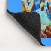 Tapis De Souris danseurs bleus (Coin)