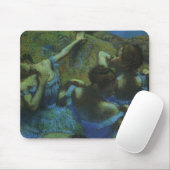 Tapis De Souris Danseurs bleus par Edgar Degas, Impressionnisme Vi (Avec souris)