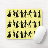 Tapis De Souris Danseurs de régence Mousepad (Avec souris)