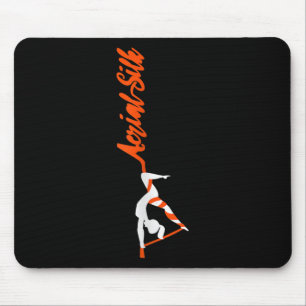 Tapis De Souris Danseuse aérienne de soie cool féminine Aérialiste