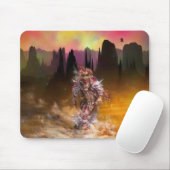 Tapis De Souris Danseuse amérindienne ROLLING THUNDER (Avec souris)