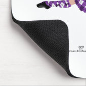 Tapis De Souris Danseuse des Highlands Violette (Coin)