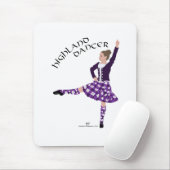 Tapis De Souris Danseuse des Highlands Violette (Avec souris)