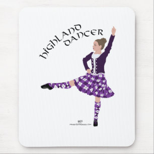 Tapis De Souris Danseuse des Highlands Violette