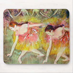Tapis De Souris Danseuses s'inclinant d'Edgar Degas, Art du Ballet