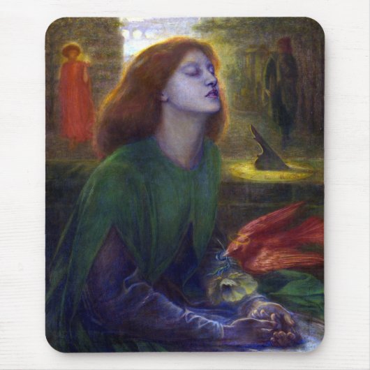 Tapis De Souris Dante Gabriel Rossetti Beata Beatrix (Devant)