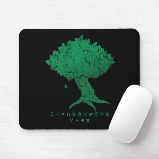 Tapis De Souris DAoC Hibernia et emblèmes Mousepad de classe (Avec souris)