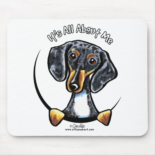 Tapis De Souris Dapple Dachshund C'Est Tout Pour Moi (Devant)