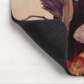 Tapis de souris d'arbre et de champignons (Coin)