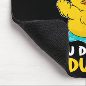 Tapis De Souris Daring Duckie - Guerrier du cancer du sein (Coin)