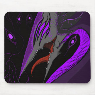 Tapis De Souris Dark Anime Fantasy Crow and Demon Art
