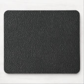 Tapis De Souris Dark Black Leather Texture Design Office (Devant)