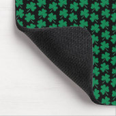 Tapis De Souris Dark Shamrocks Black (Coin)