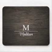 Tapis De Souris Dark Wood Panel Custom (Devant)