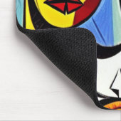 Tapis de souris d'art abstrait (Coin)