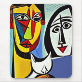 Tapis de souris d'art abstrait (Devant)