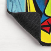 Tapis de souris d'art abstrait (Coin)