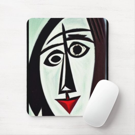 Tapis de souris d'art abstrait (Avec souris)