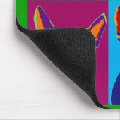 Tapis de souris d'art de bruit de Boston Terrier (Coin)