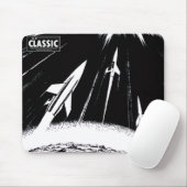 Tapis de souris d'art spatial classique de la SCI- (Avec souris)