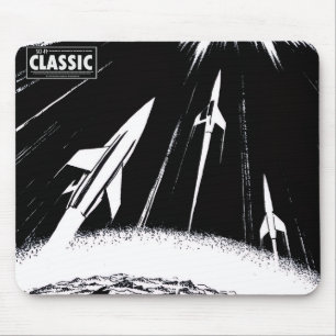 Tapis de souris d'art spatial classique de la SCI-