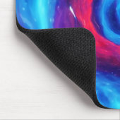 Tapis de souris d'art spatial "Dans le trou de ver (Coin)
