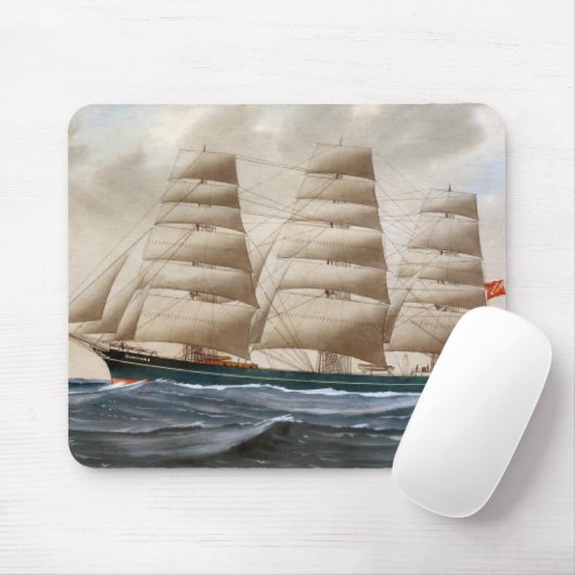 Tapis De Souris Dartford Voilier 1910 (Avec souris)