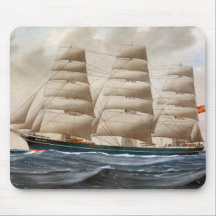 Tapis De Souris Dartford Voilier 1910