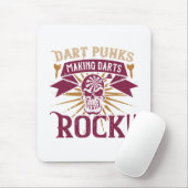 Tapis De Souris Darts - Dart Punks Fabriquant Darts Rock! (Avec souris)