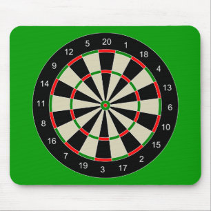 Tapis De Souris darttarget_Vector_Clipart DARTS OBJECTIF DU TABLEA