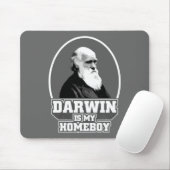 Tapis De Souris Darwin est mon Homeboy (Avec souris)