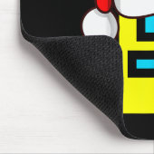 Tapis De Souris Dash Geometry Repeat Christmas Santa Hat Game Vide (Coin)