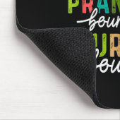 Tapis De Souris Dasher Dancer Prancer & Bourbon Noël (Coin)