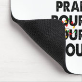 Tapis De Souris Dasher Dancer Prancer & Bourbon Noël (Coin)