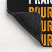 Tapis De Souris Dasher Dancer Prancer Bourbon Noël Drôle Holi (Coin)
