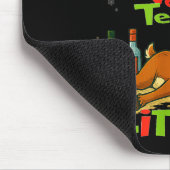 Tapis De Souris Dasher Dancer Whiskey Vodka Tequila Blitzen Christ (Coin)