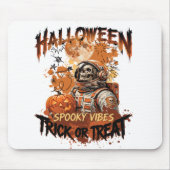 Tapis de souris d'astronaute Halloween (Devant)