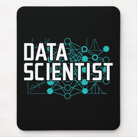 Tapis De Souris Data Scientist Data Analyst Gift (Devant)