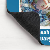 Tapis De Souris Date de mariage Mousepad (Coin)