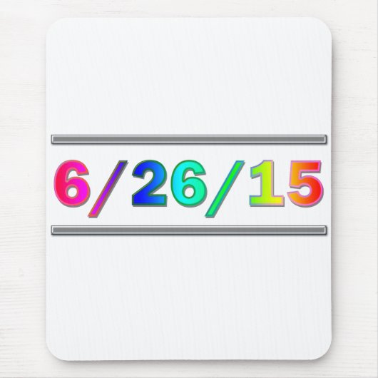 Tapis De Souris Date SCOTUS (Devant)