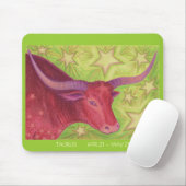 Tapis De Souris Dates du Zodiac Taurus mousepad (Avec souris)