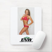 Tapis de souris d'aube d'hôte de TV (Avec souris)