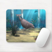 Tapis De Souris Dauphin (Avec souris)