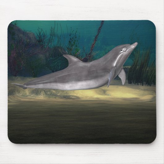 Tapis De Souris dauphin au jeu (Devant)