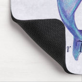 Tapis De Souris Dauphin bleu Mousepad (Coin)
