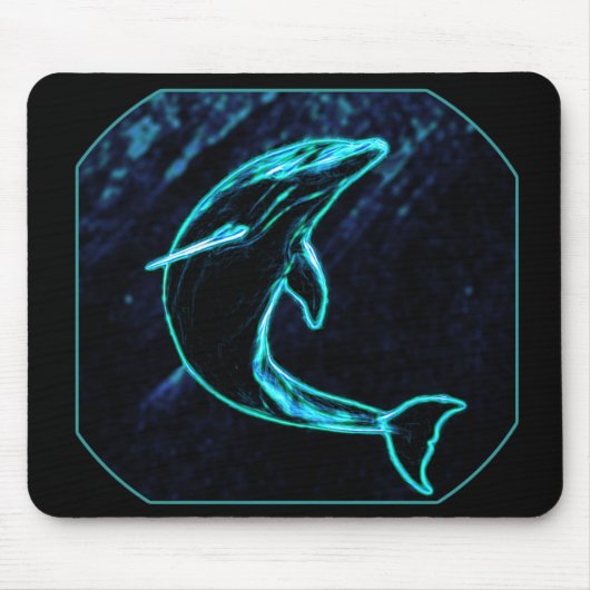 Tapis De Souris Dauphin (dauphin léger) (Devant)