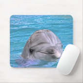 Tapis De Souris Dauphin de sourire (Avec souris)