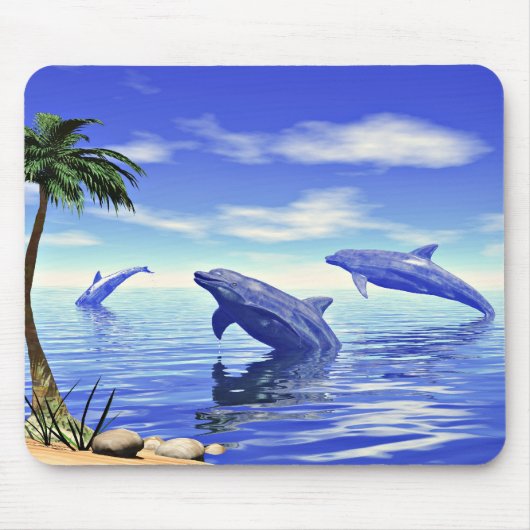 Tapis De Souris Dauphins (Devant)