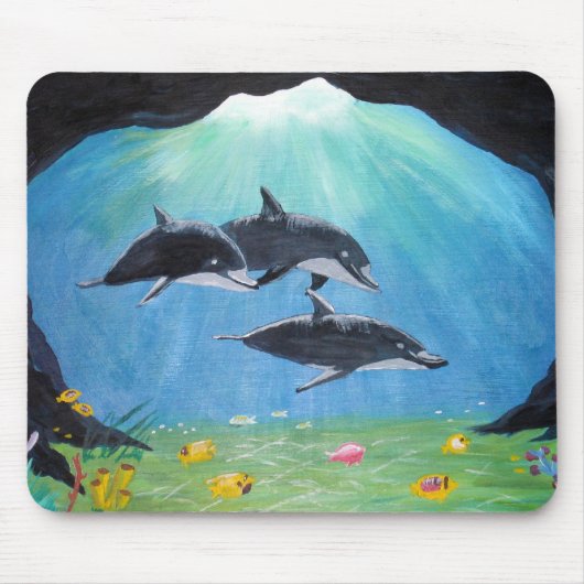 Tapis De Souris Dauphins (Devant)