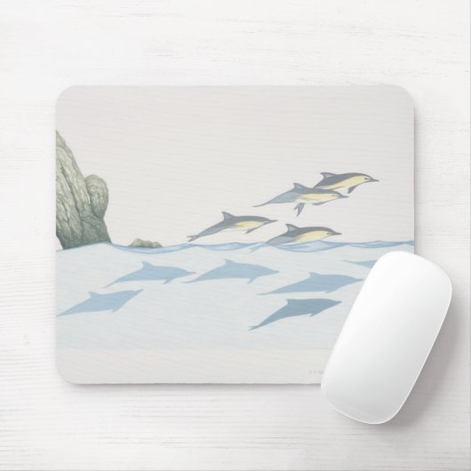 Tapis De Souris Dauphins communs (Avec souris)